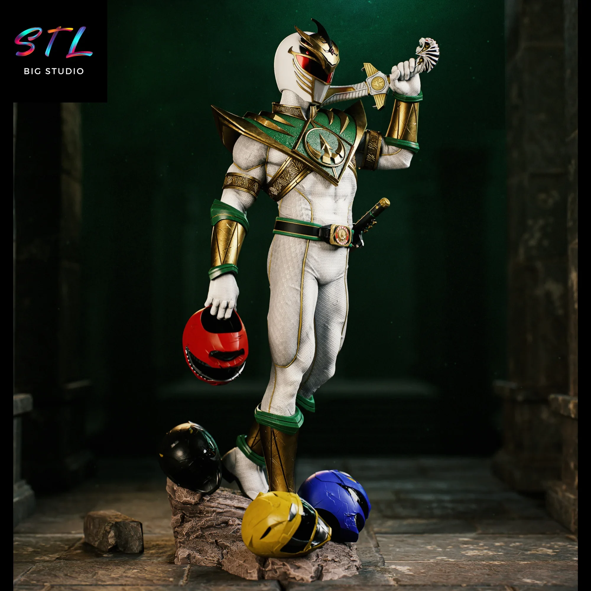 diorama lord drakkon stl impresion 3d figura power rangers diorama lord drakkon stl impresion 3d figura power rangers