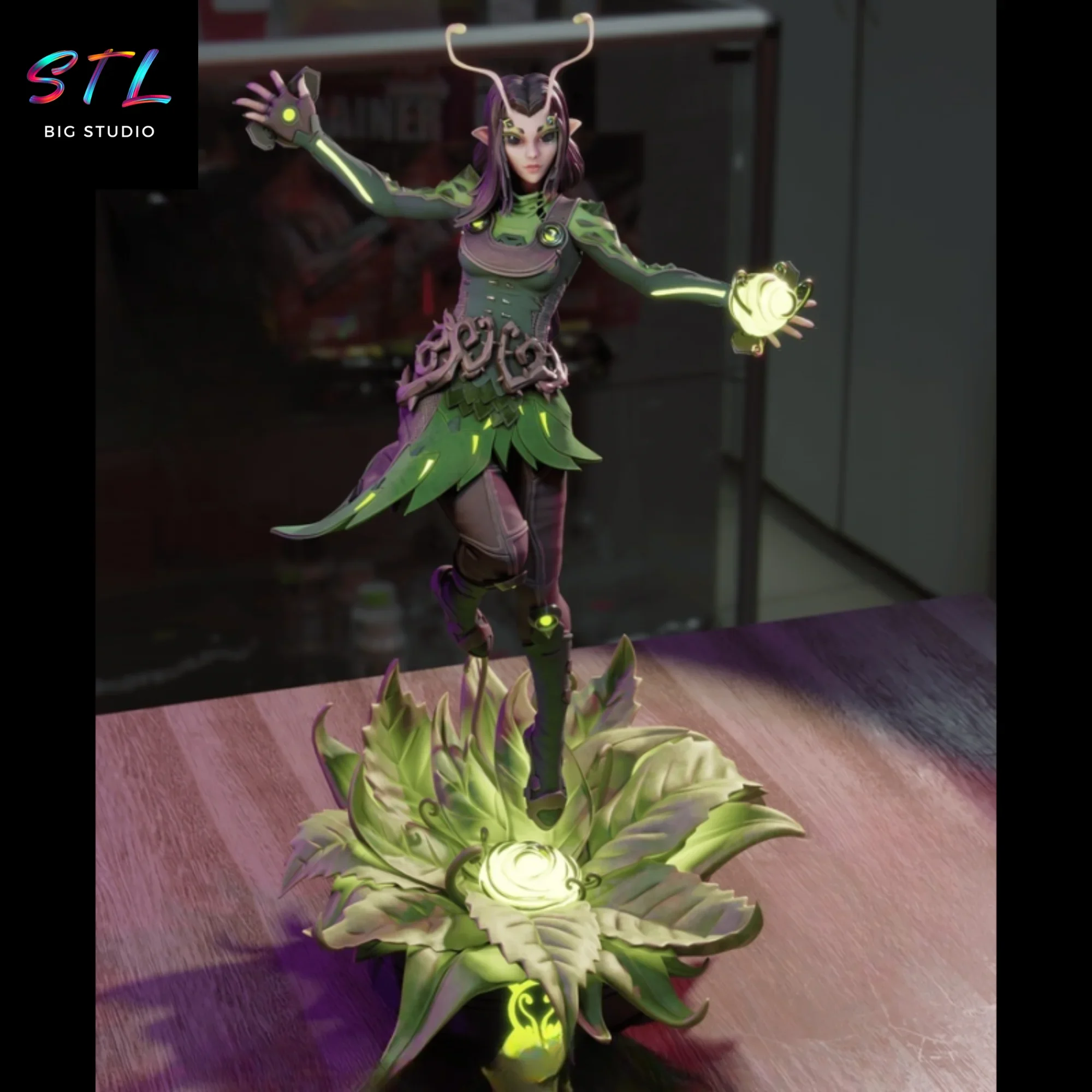 diorama mantis stl impresion 3d figura guardianes de la galaxia diorama mantis stl impresion 3d figura guardianes de la galaxia