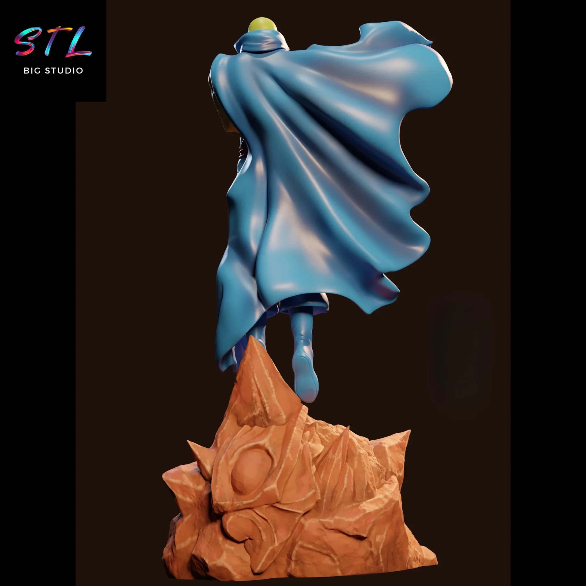 diorama martian manhunter stl para impresion 3d diorama martian manhunter stl para impresion 3d