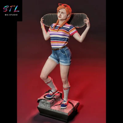 diorama max stl stranger things figura impresion 3d