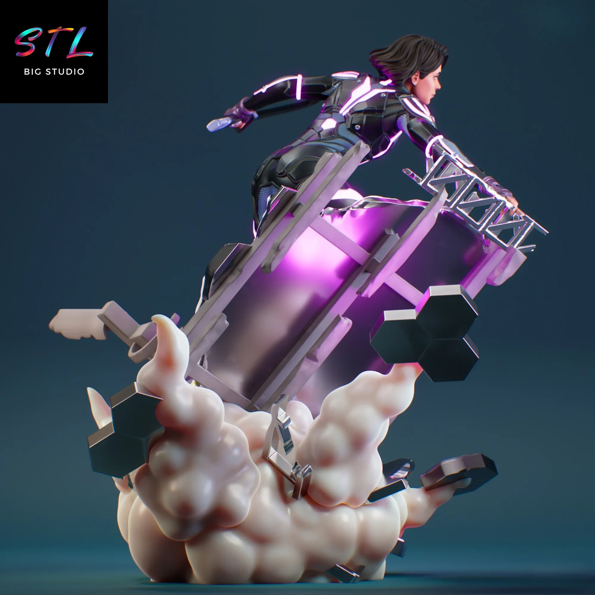 diorama mio stl split fiction impresion 3d diorama mio stl split fiction impresion 3d