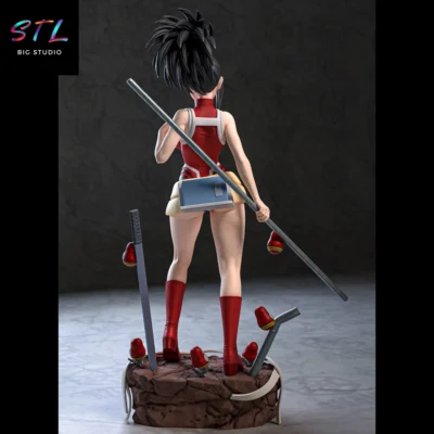 diorama momo yaoyorozu stl my hero academia impresion 3d