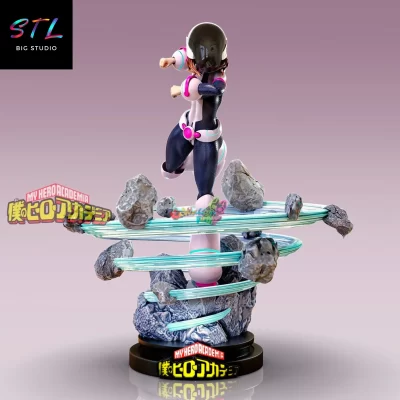 diorama my hero academia stl ochako uraraka 3d