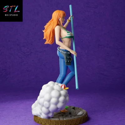 diorama nami stl impresion 3d figura one piece