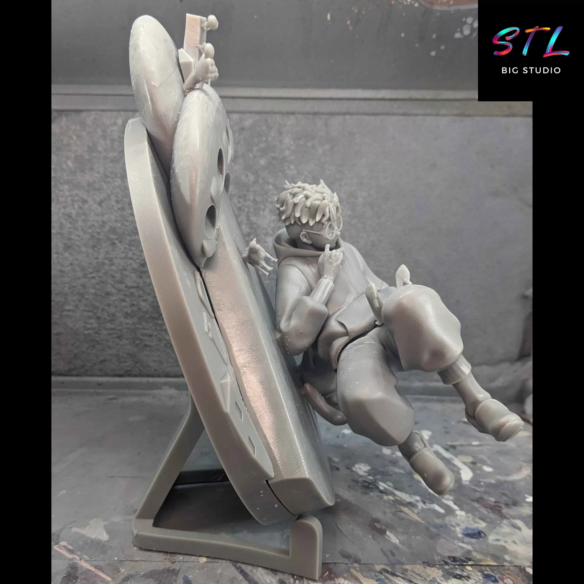 diorama okarun stl dan da dan para imprimir en 3d diorama okarun stl dan da dan para imprimir en 3d