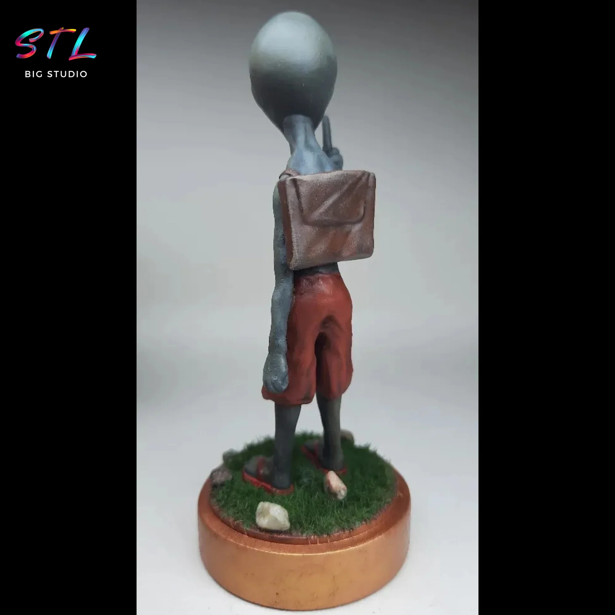 diorama paul el alien stl figura para impresion 3d diorama paul el alien stl figura para impresion 3d