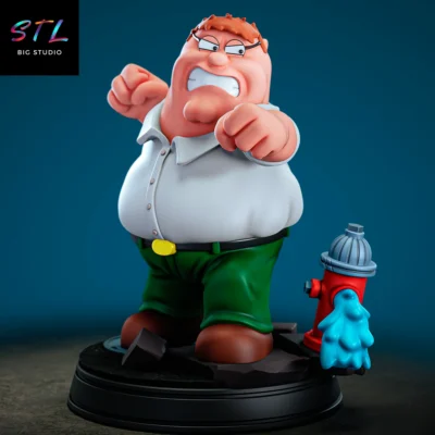diorama peter griffin stl padre de familia impresion 3d
