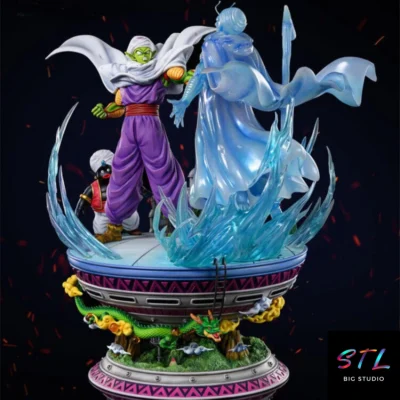 diorama piccolo x kami stl dragon ball z impresion 3d