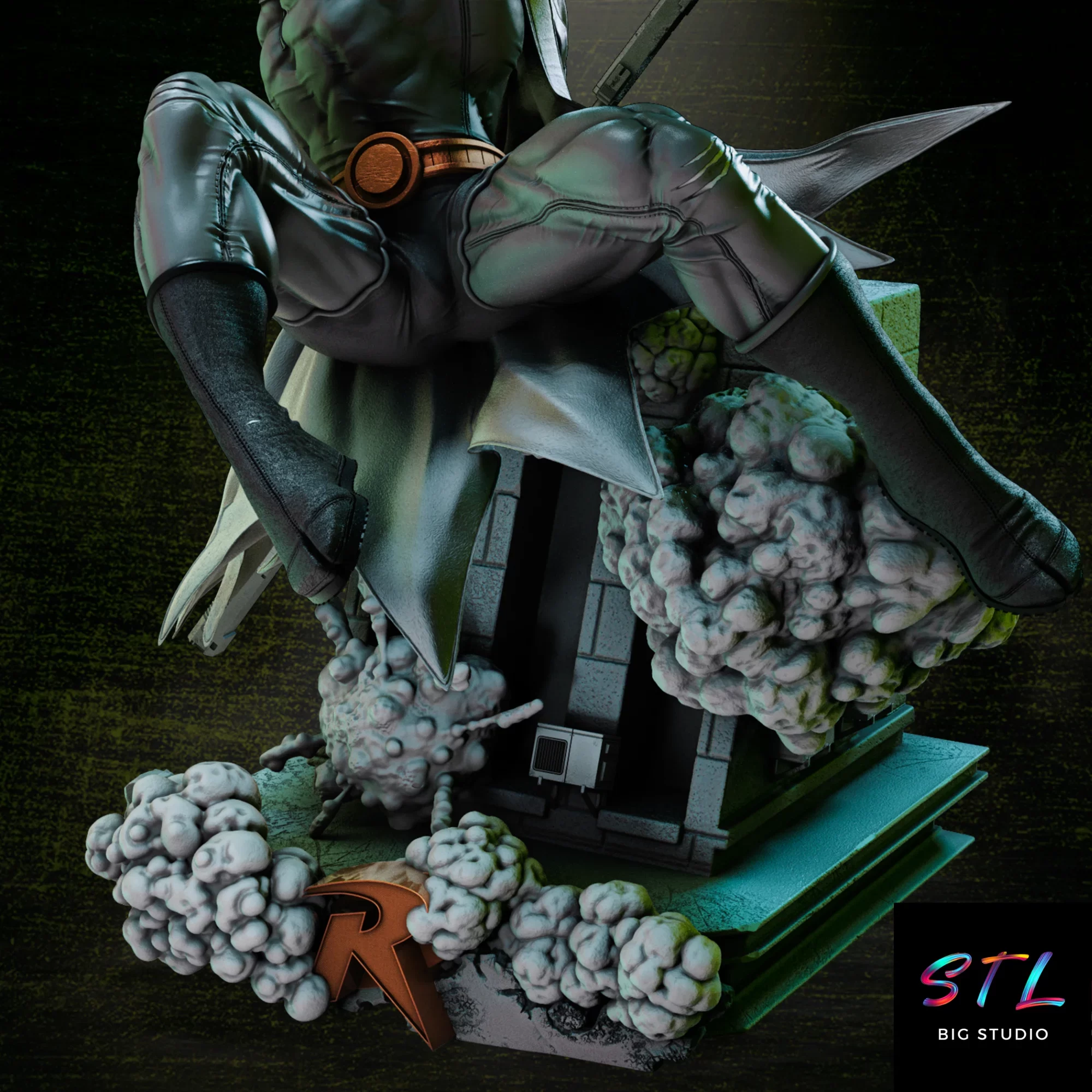 diorama robin stl impresion 3d batman diorama robin stl impresion 3d batman