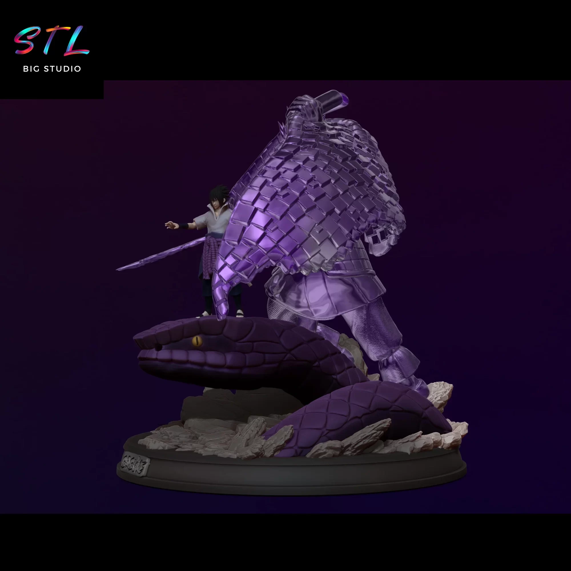 diorama sasuke y susanoo stl 3d print diorama sasuke y susanoo stl 3d print