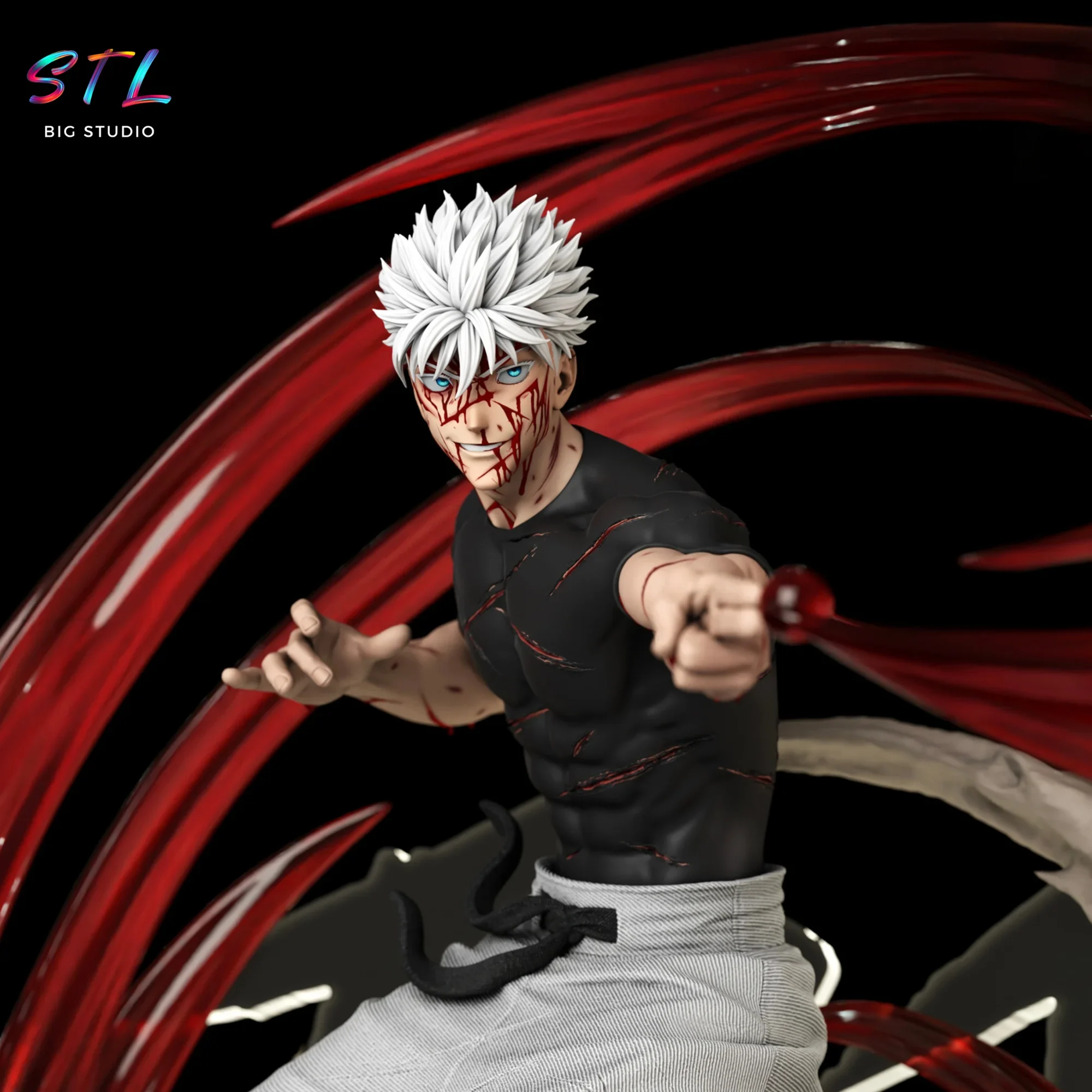 diorama satoru gojo vs sukuna stl jujutsu kaisen figura impresion 3d diorama satoru gojo vs sukuna stl jujutsu kaisen figura impresion 3d
