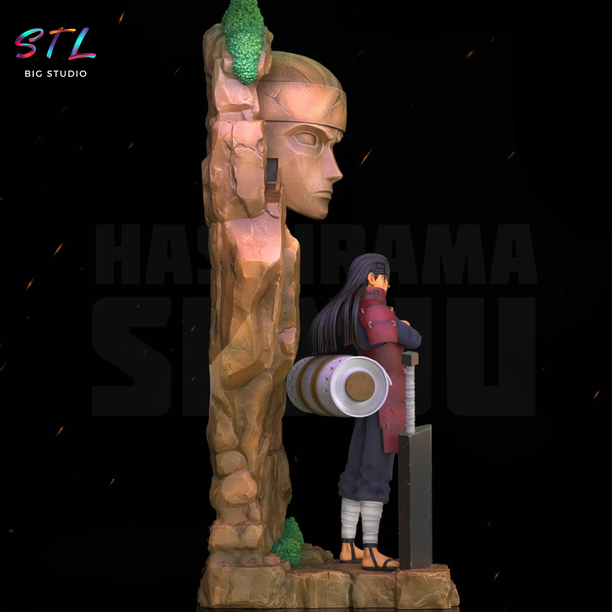 diorama senju hashirama stl naruto shippuden impresion 3d diorama senju hashirama stl naruto shippuden impresion 3d