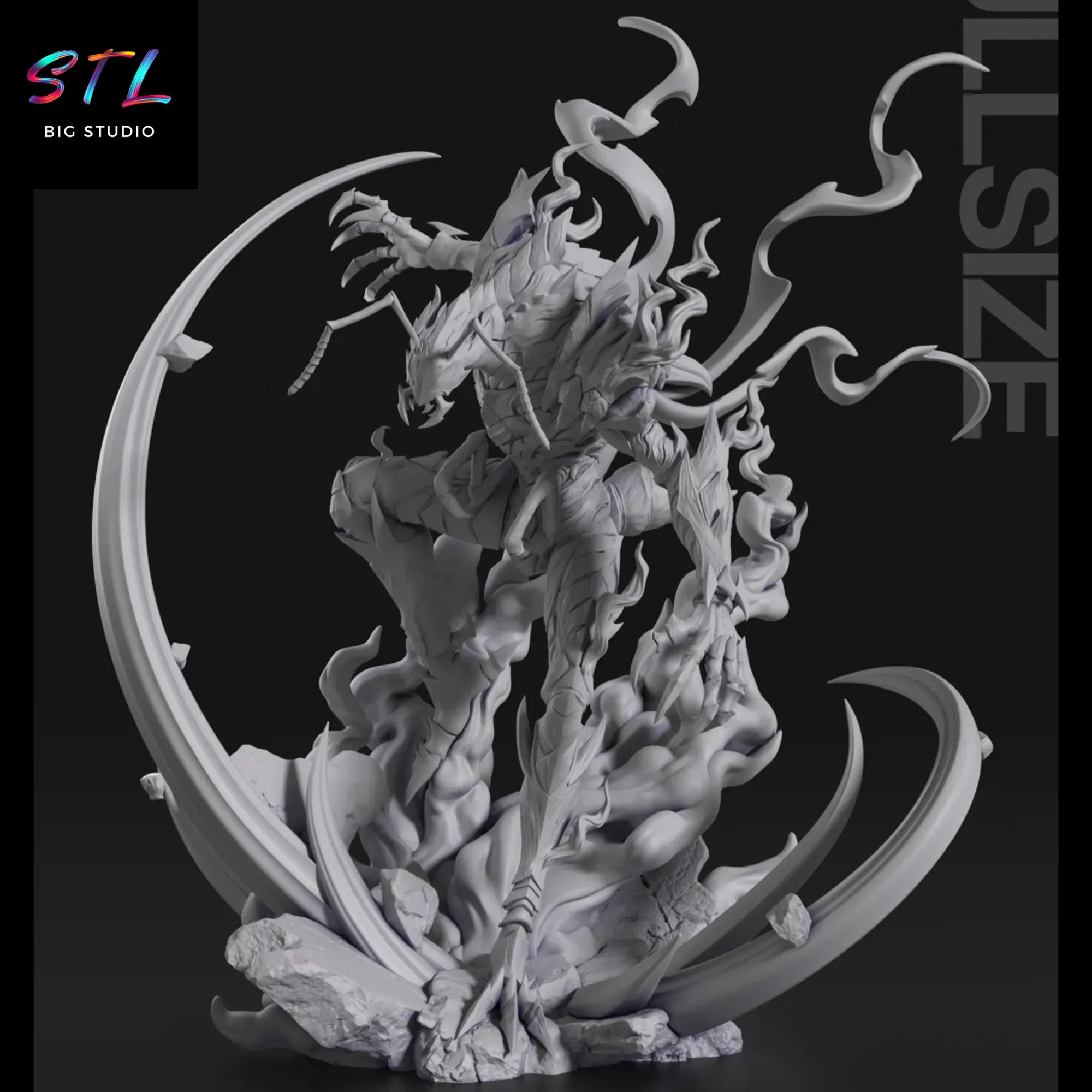 diorama shadow beru stl solo leveling impresion 3d diorama shadow beru stl solo leveling impresion 3d