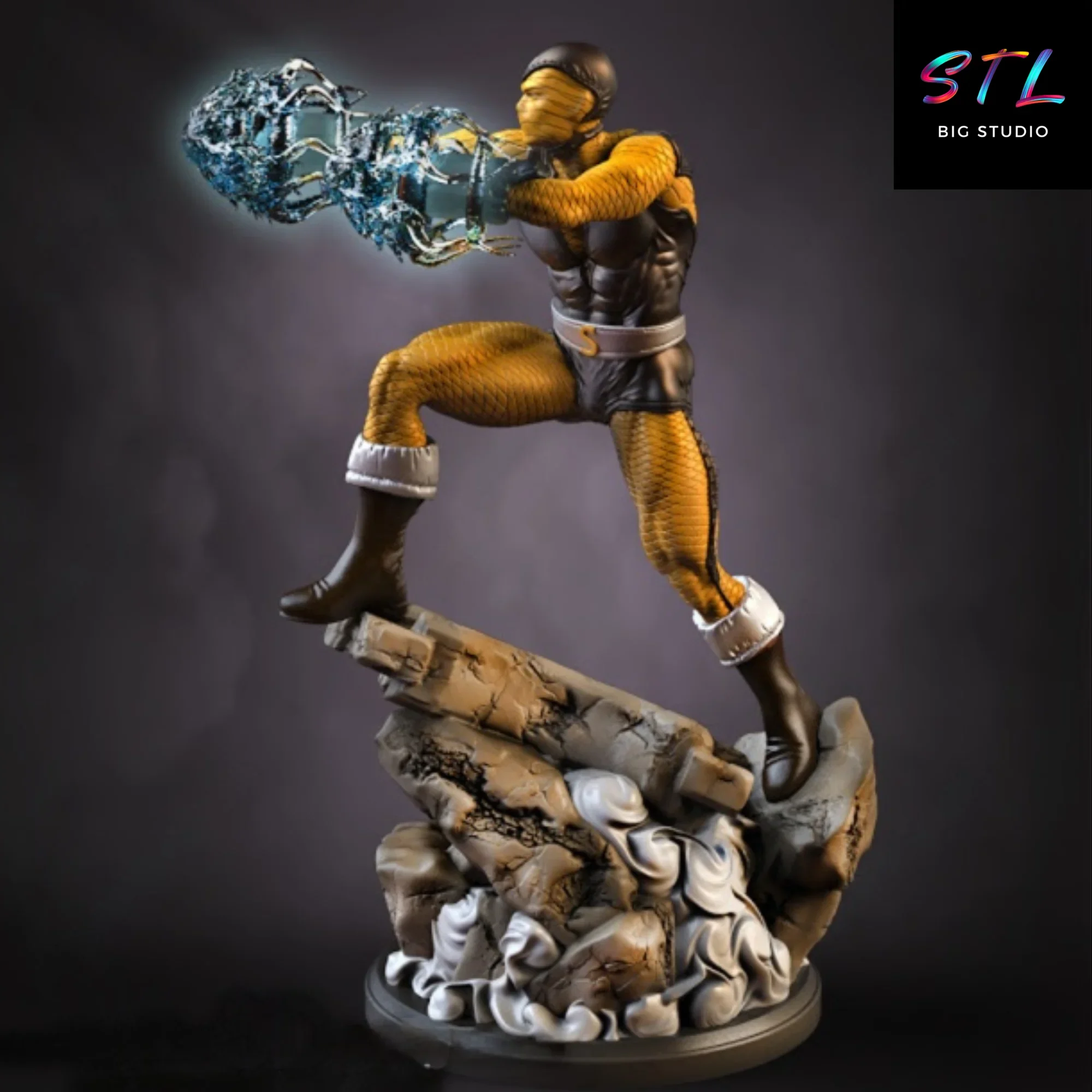 diorama shocker stl impresion 3d spiderman diorama shocker stl impresion 3d spiderman