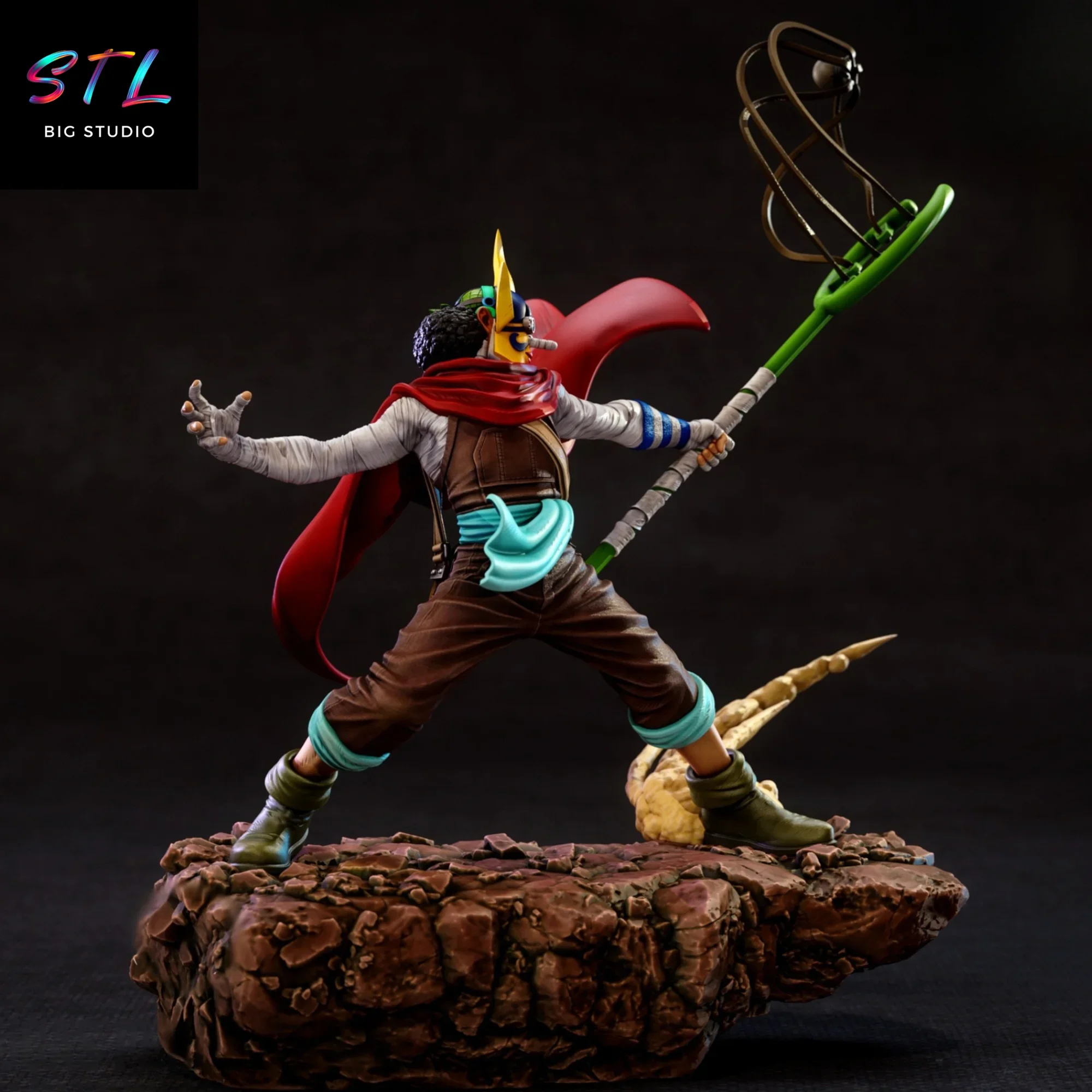 diorama sogeking stl impresion 3d figura one piece diorama sogeking stl impresion 3d figura one piece