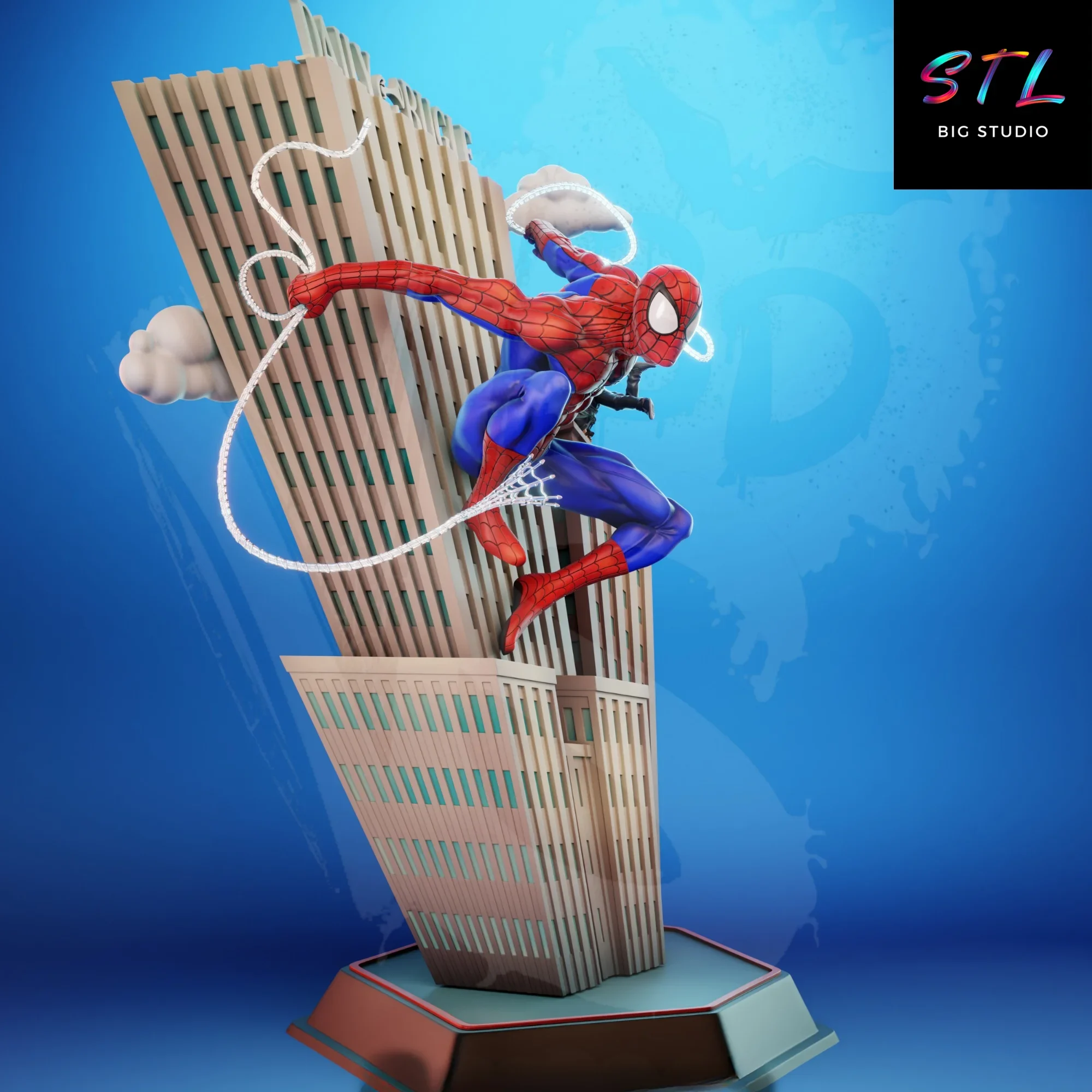 diorama spiderman stl impresion 3d marvel diorama spiderman stl impresion 3d marvel