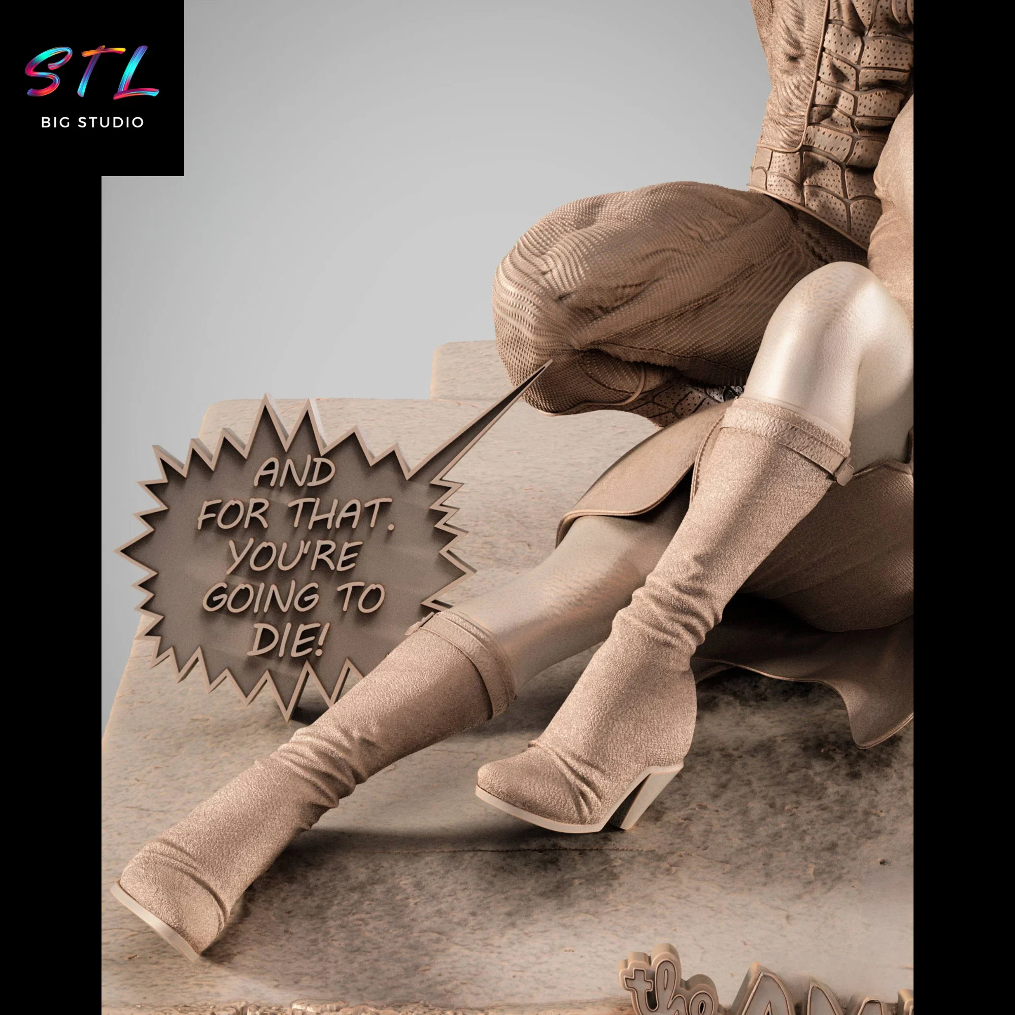 diorama spiderman y gwen stacy stl impresion 3d diorama spiderman y gwen stacy stl impresion 3d