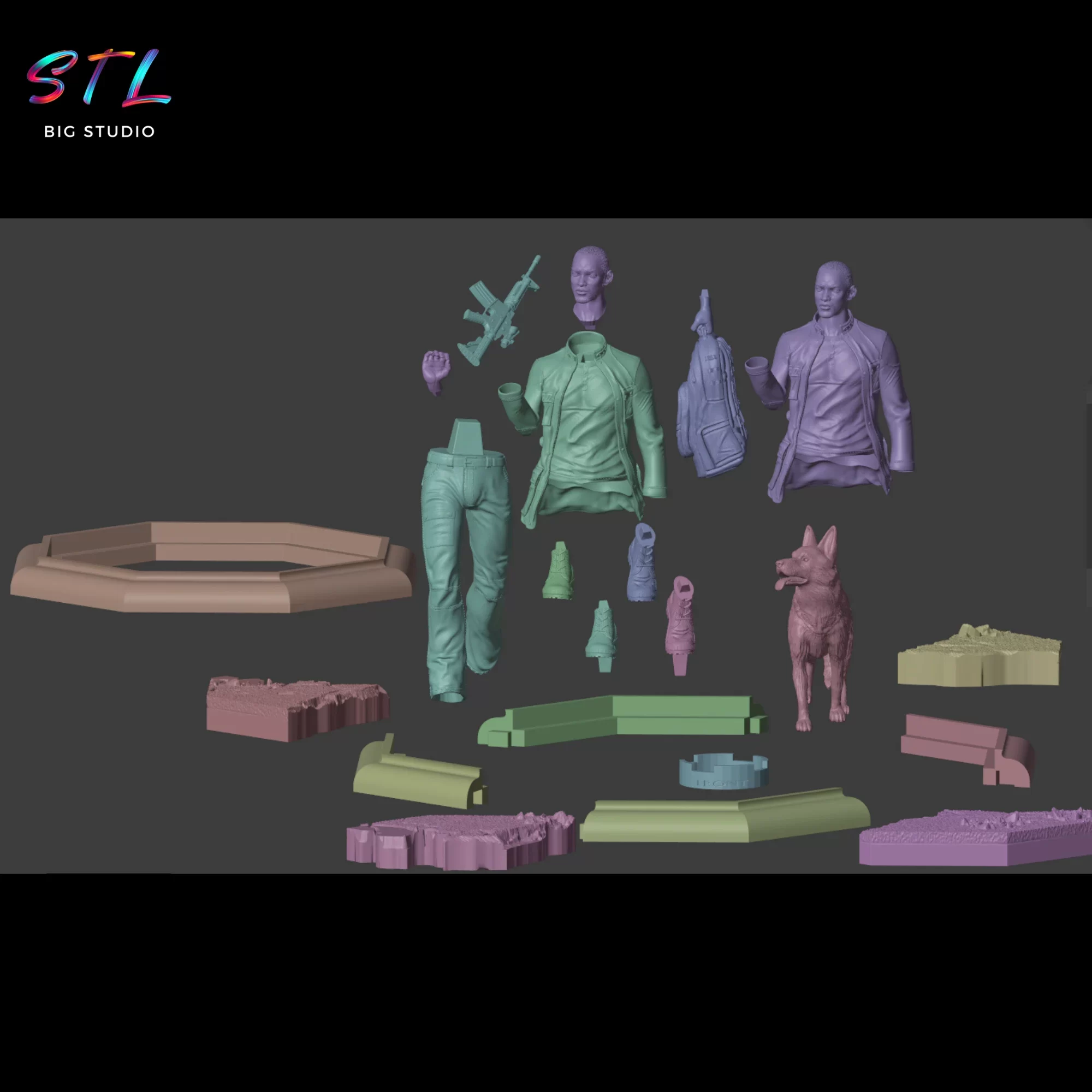 diorama stl soy leyenda figuras 3d diorama stl soy leyenda figuras 3d