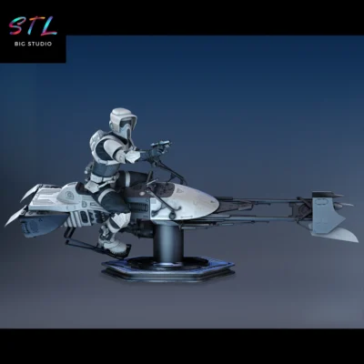diorama stormtrooper stl impresion 3d star wars