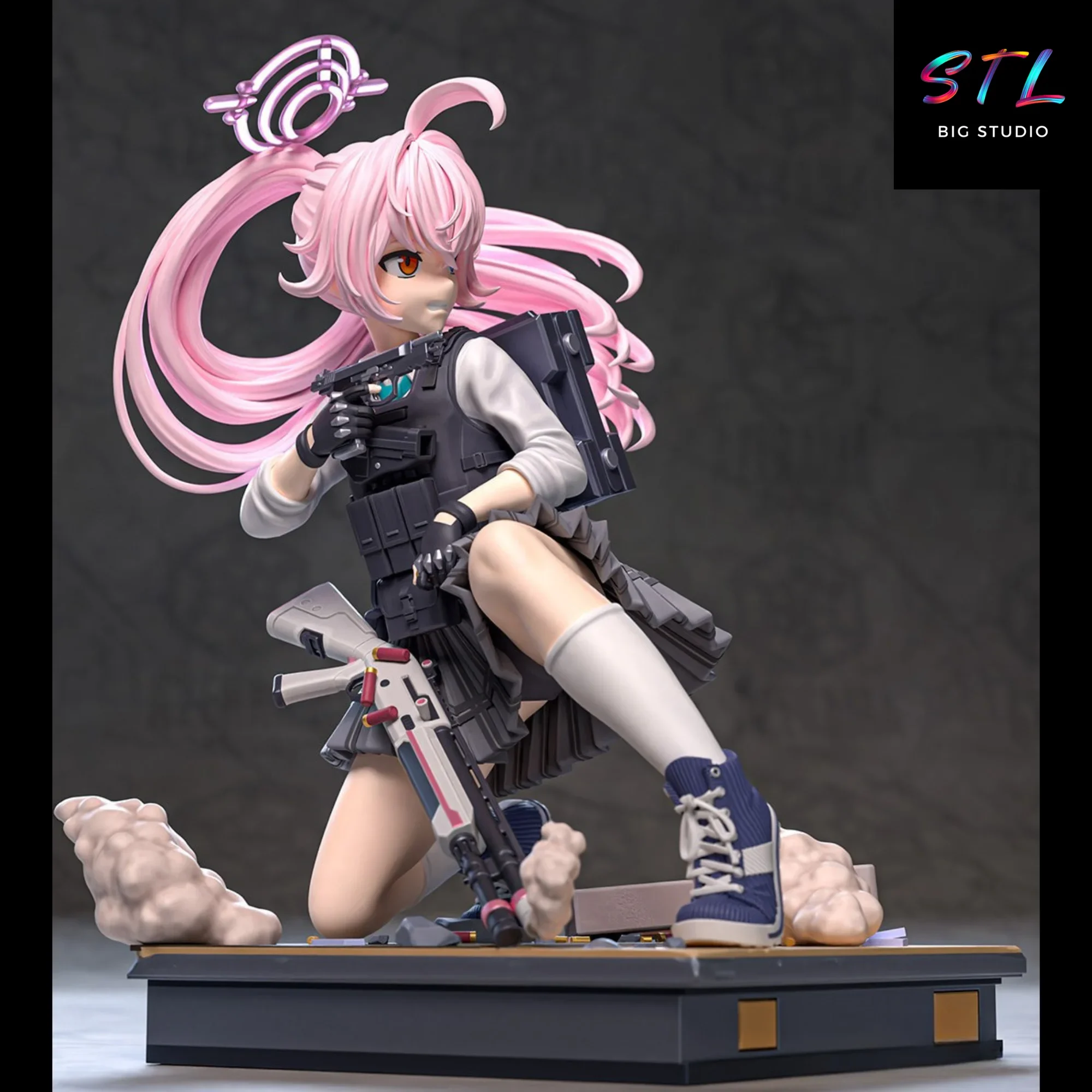 diorama takanashi hoshino stl impresion 3d blue archive diorama takanashi hoshino stl impresion 3d blue archive