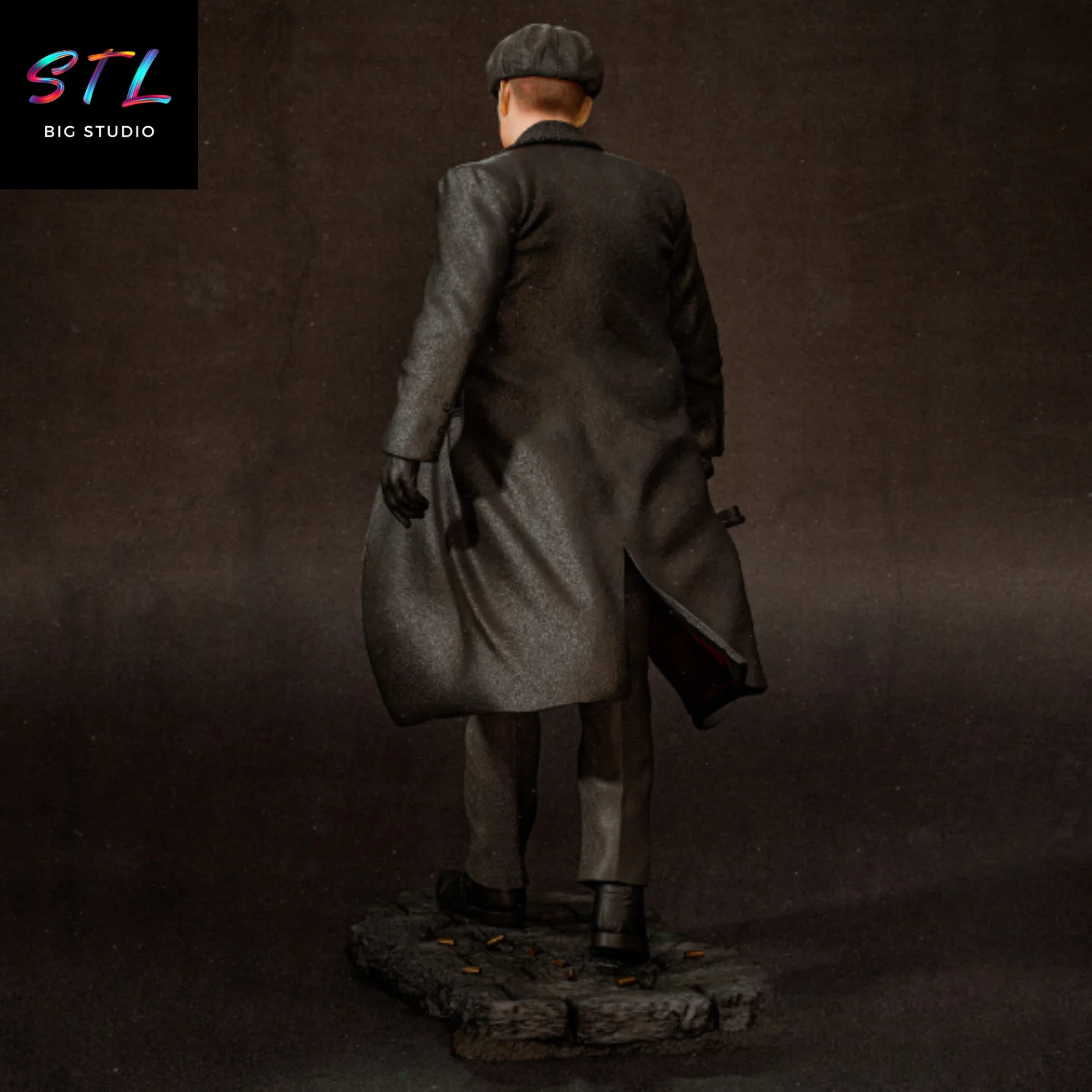 diorama thomas shelby stl impresion 3d figura peaky blinders diorama thomas shelby stl impresion 3d figura peaky blinders