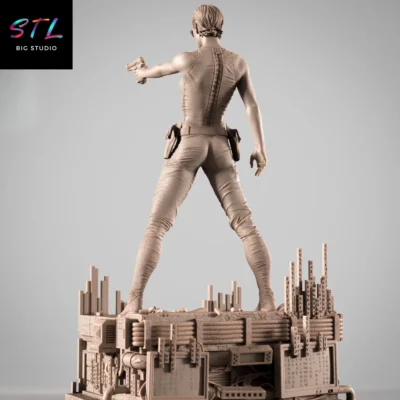 diorama trinity stl matrix imprimir 3d