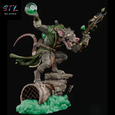 diorama twitch stl league of legends impresion 3d