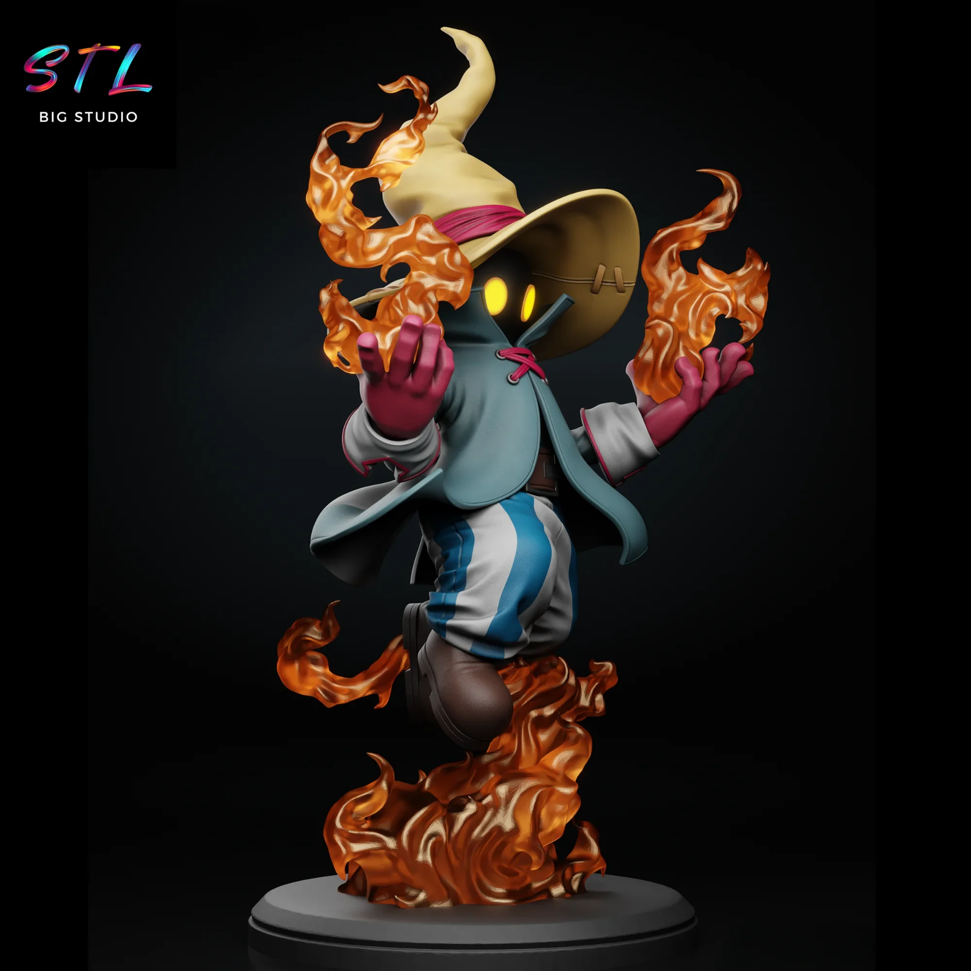 diorama vivi ornitier stl final fantasy ix para impresion 3d diorama vivi ornitier stl final fantasy ix para impresion 3d