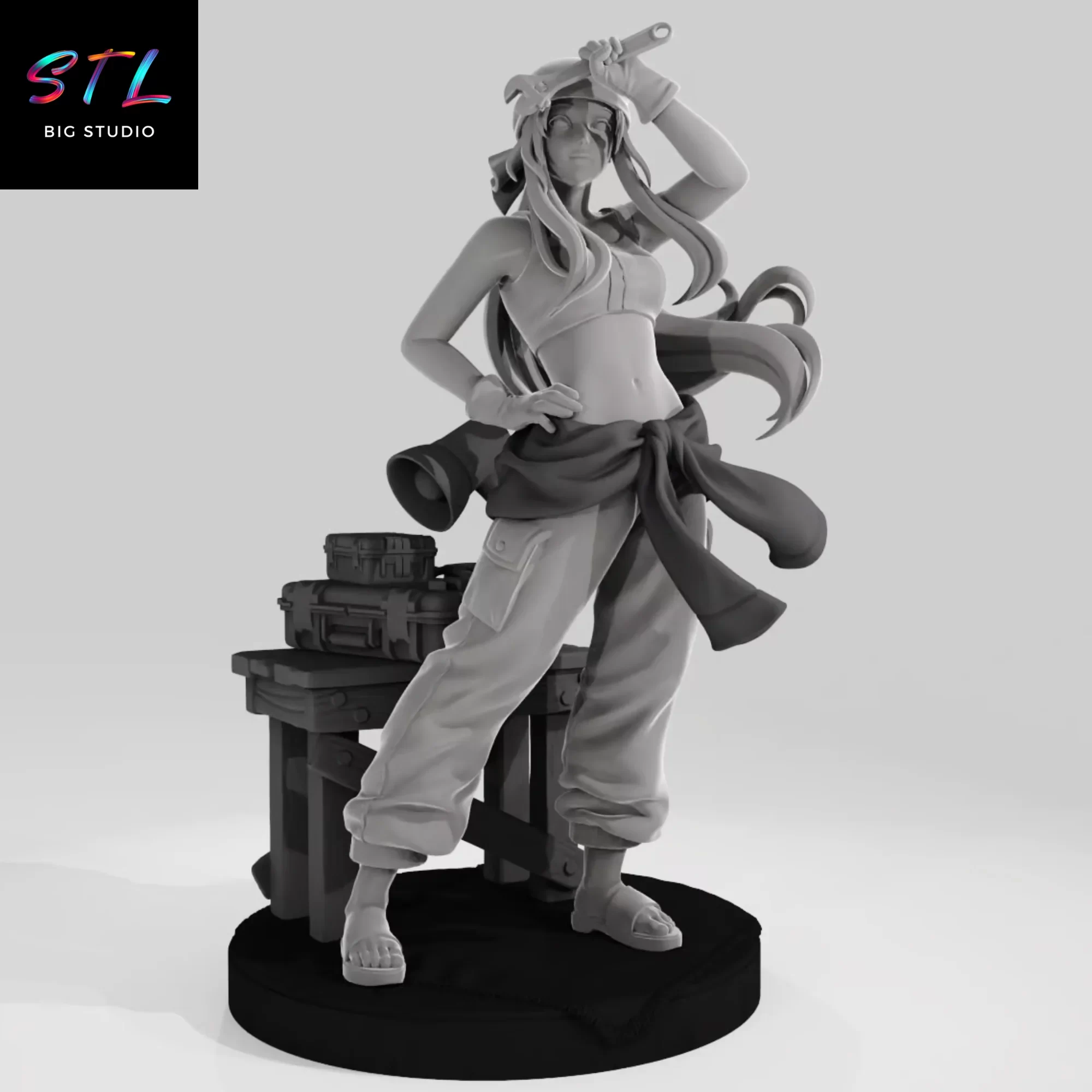 diorama winry rockbell stl impresion 3d fullmetal alchemist diorama winry rockbell stl impresion 3d fullmetal alchemist