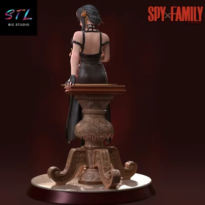 diorama yor forger stl spy x family impresion 3d