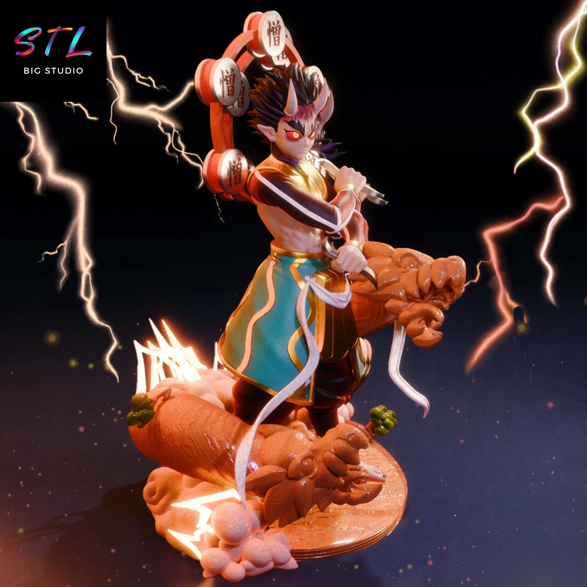 diorama zohakuten stl kimetsu no yaiba impresion 3d diorama zohakuten stl kimetsu no yaiba impresion 3d