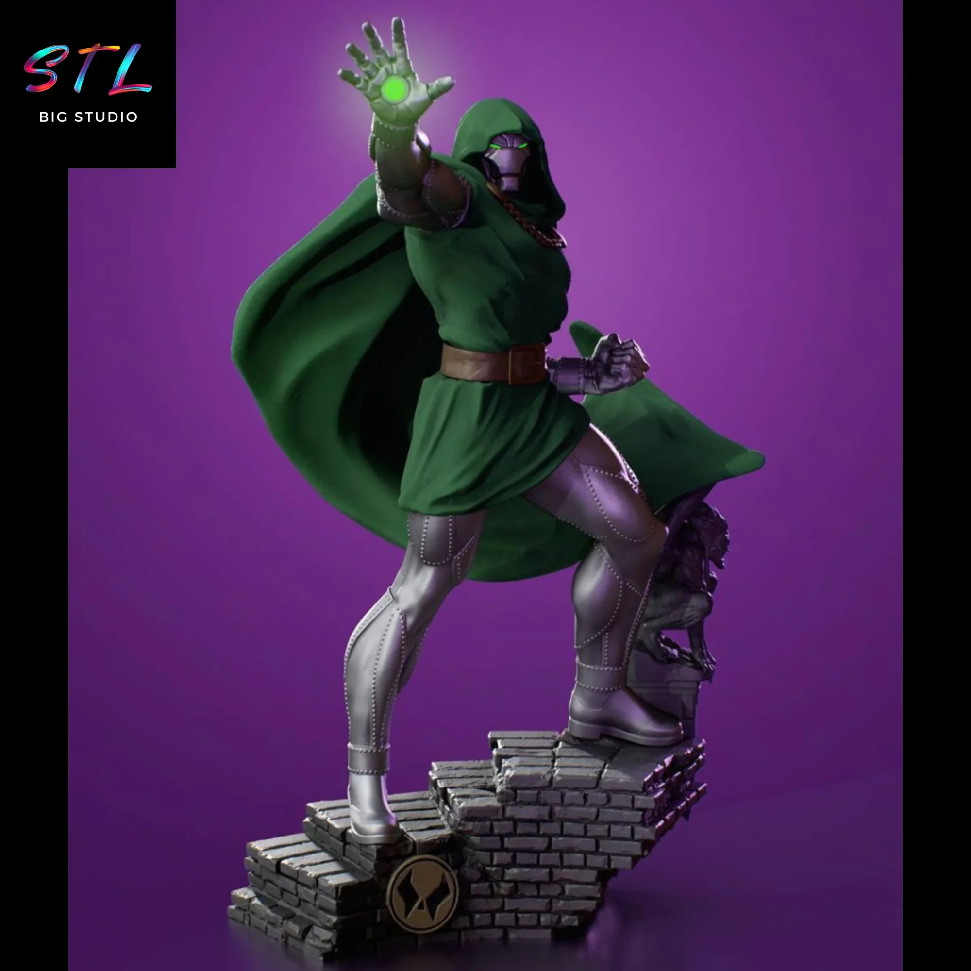 doctor doom stl marvel impresion 3d doctor doom stl marvel impresion 3d