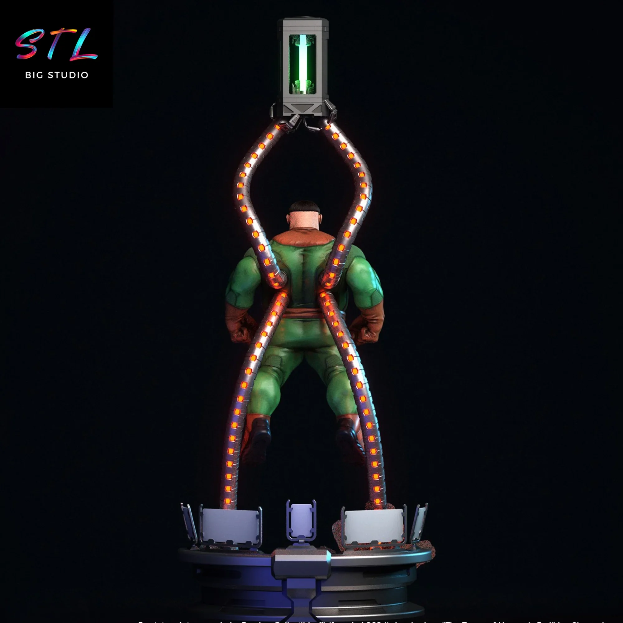 doctor octopus spiderman stl para imprimir en 3d doctor octopus spiderman stl para imprimir en 3d