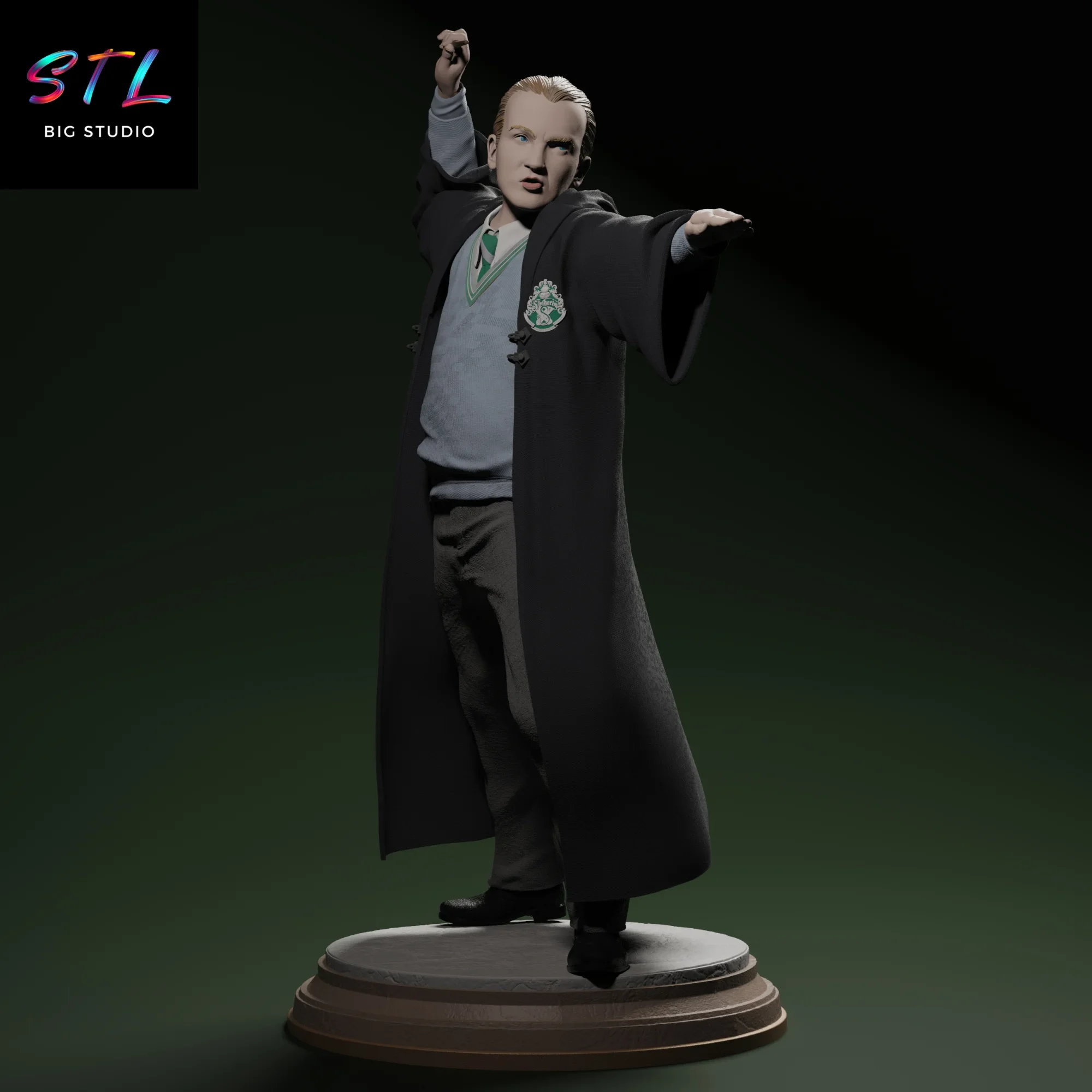 draco malfoy stl harry potter para impresion 3d draco malfoy stl harry potter para impresion 3d