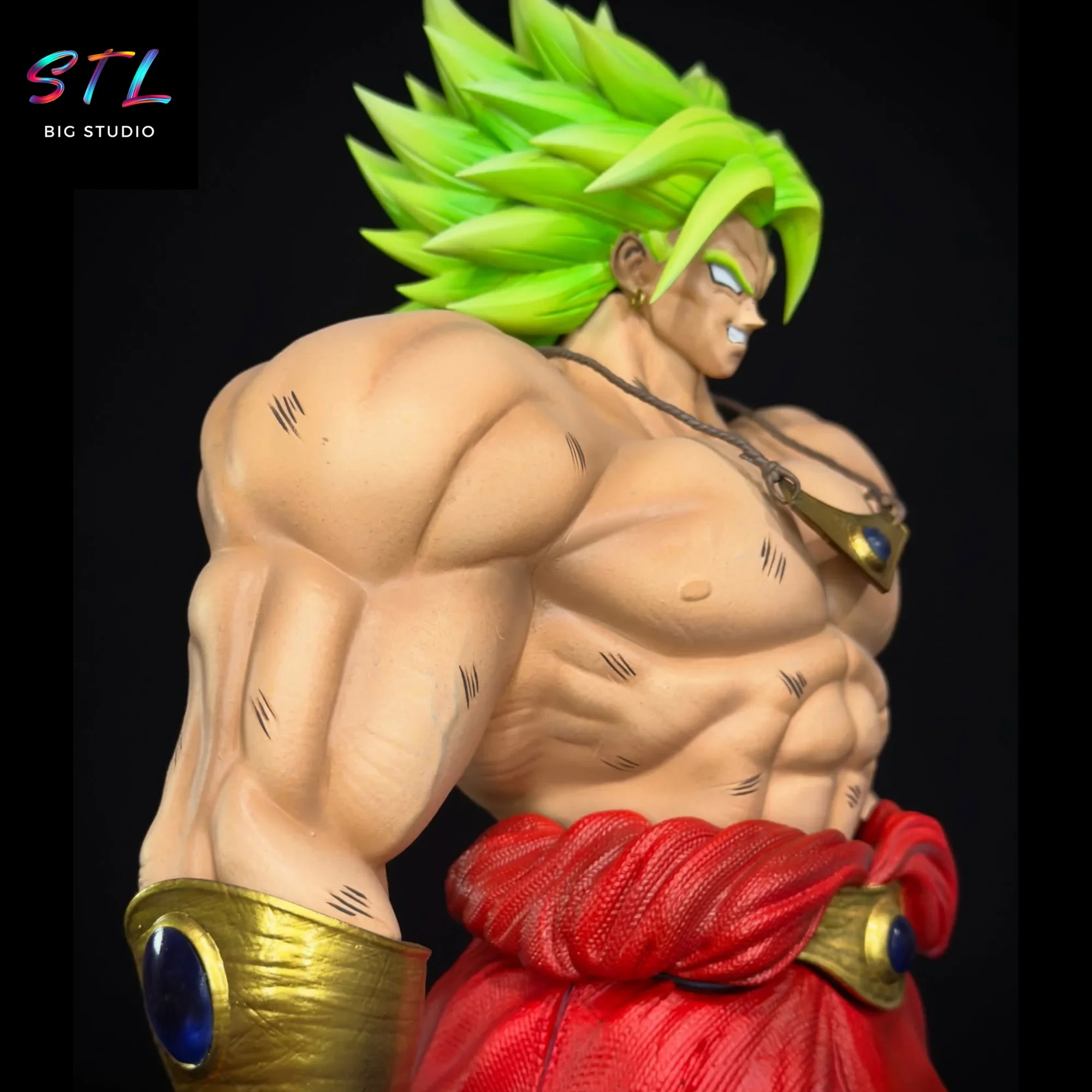 dragon ball stl broly super saiyan para impresion 3d dragon ball stl broly super saiyan para impresion 3d