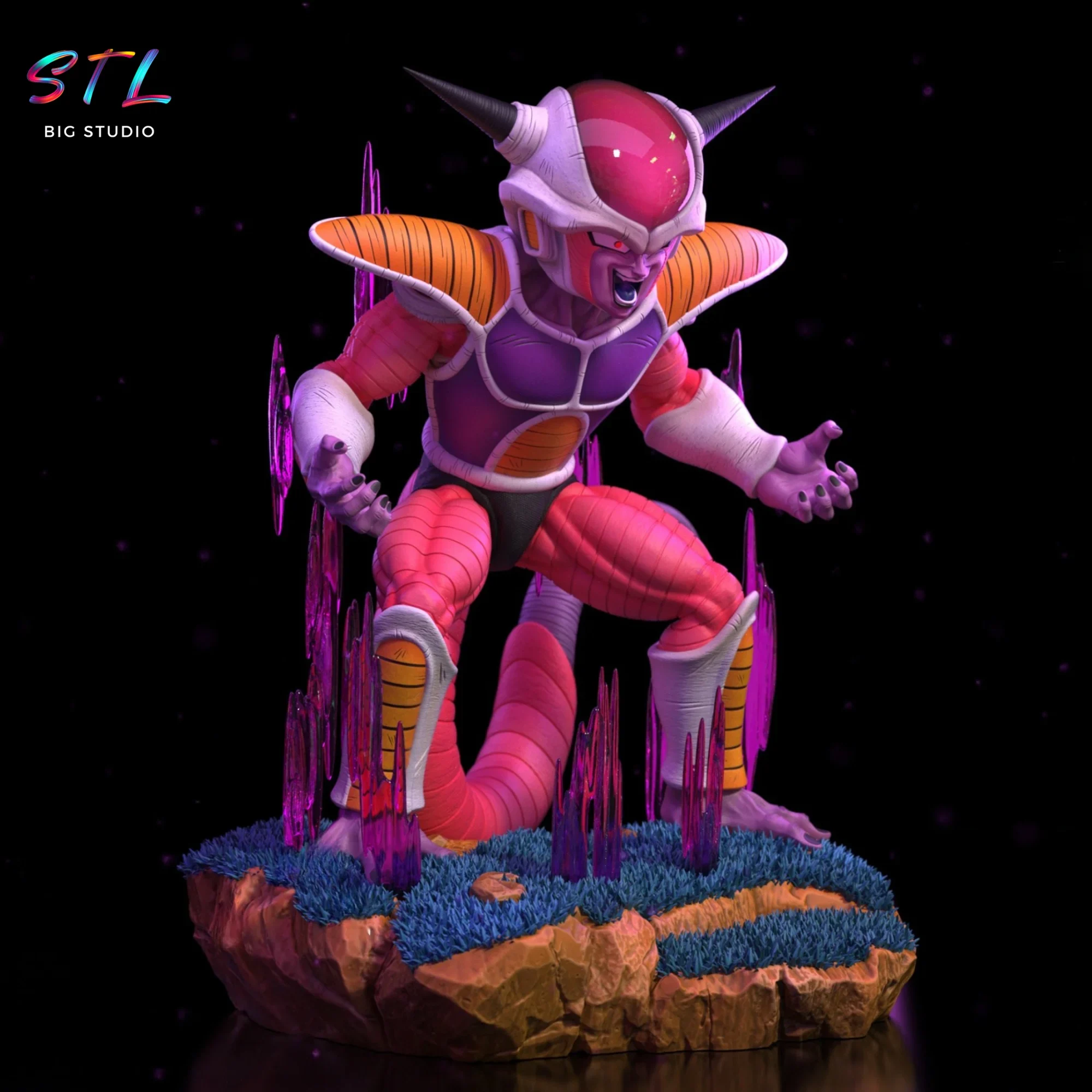 dragon ball stl freezer primera forma para impresion 3d dragon ball stl freezer primera forma para impresion 3d