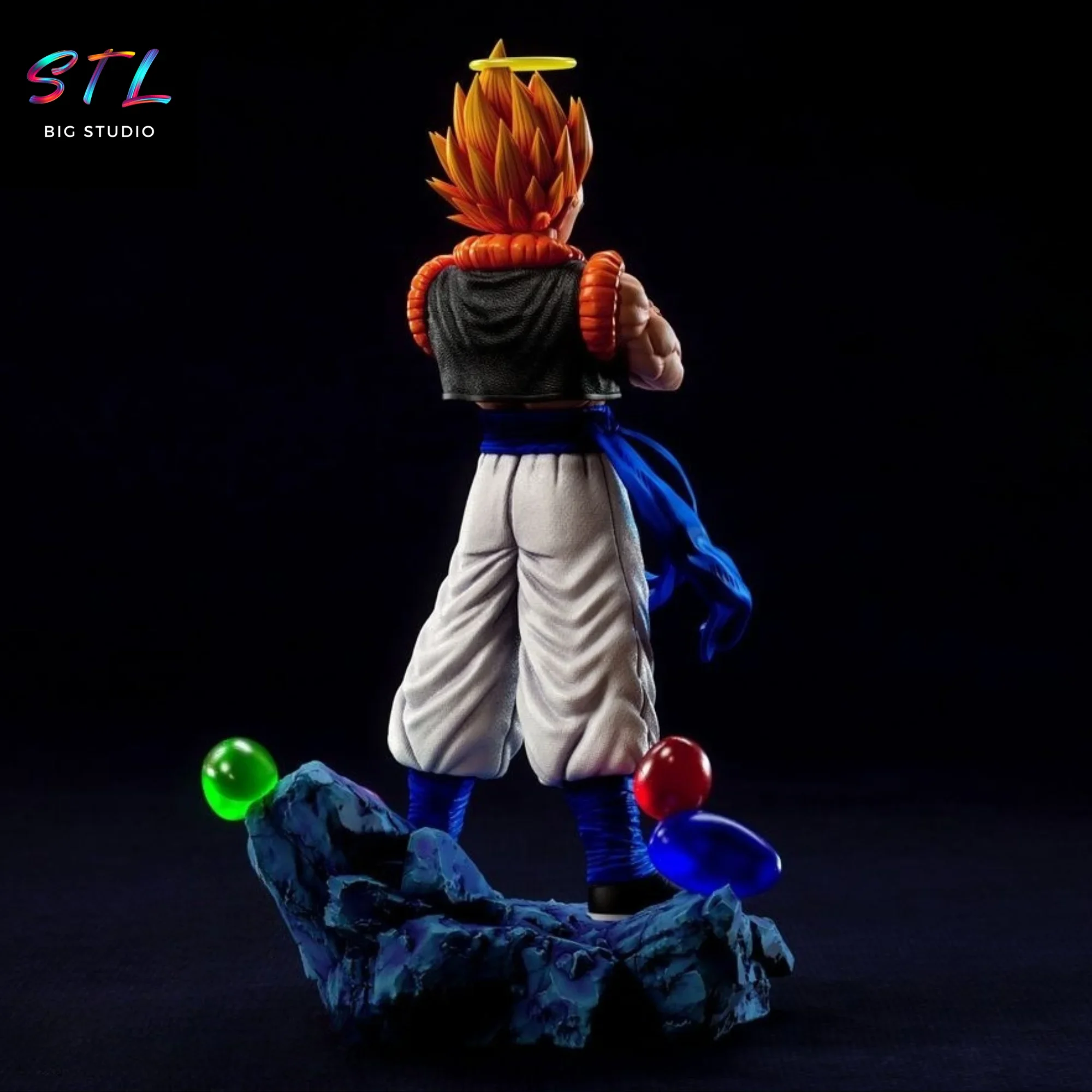dragon ball stl gogeta super saiyan impresion 3d dragon ball stl gogeta super saiyan impresion 3d