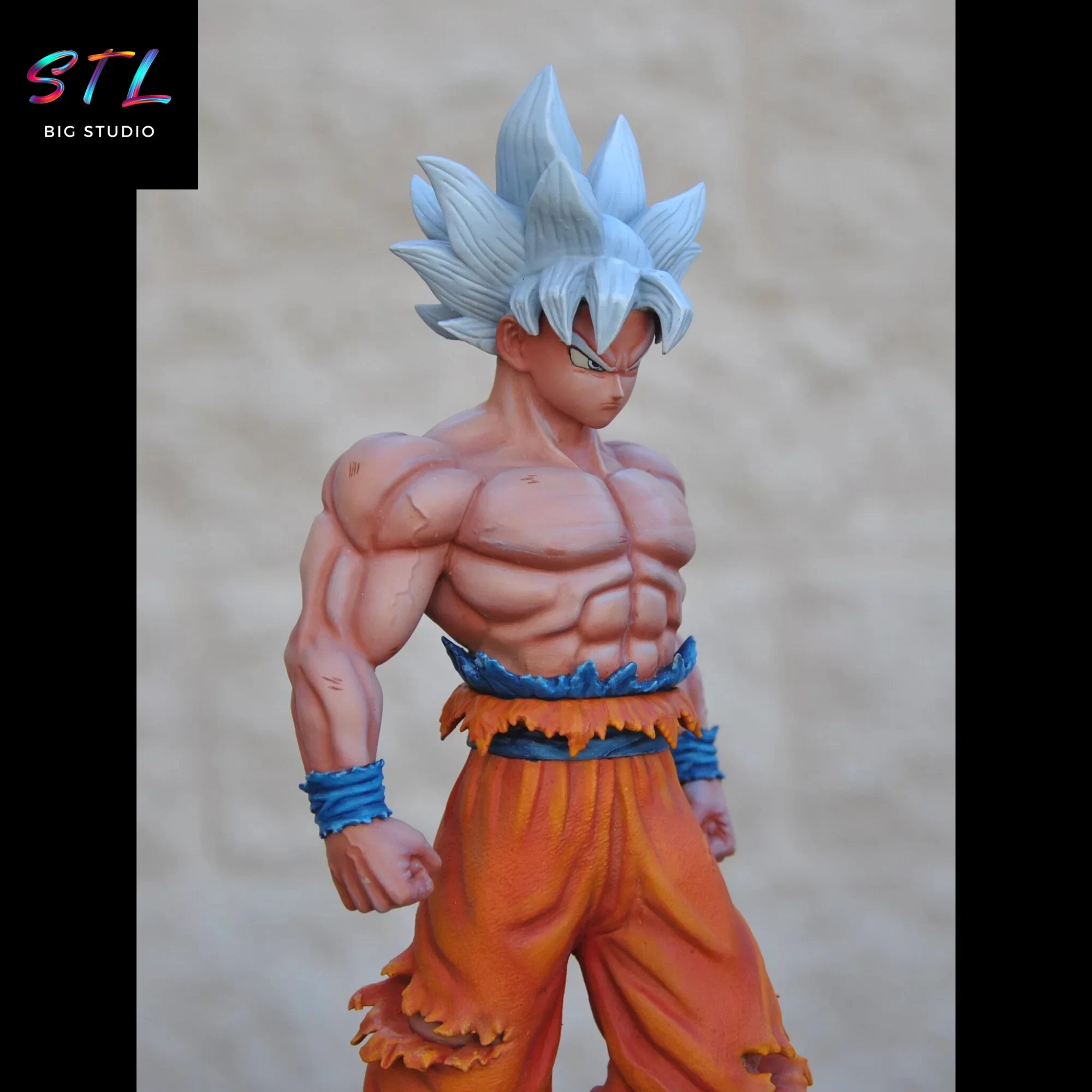 dragon ball stl goku ultra instinct imprimir 3d dragon ball stl goku ultra instinct imprimir 3d