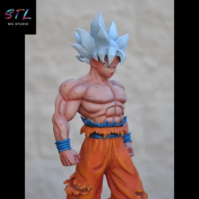 dragon ball stl goku ultra instinct imprimir 3d