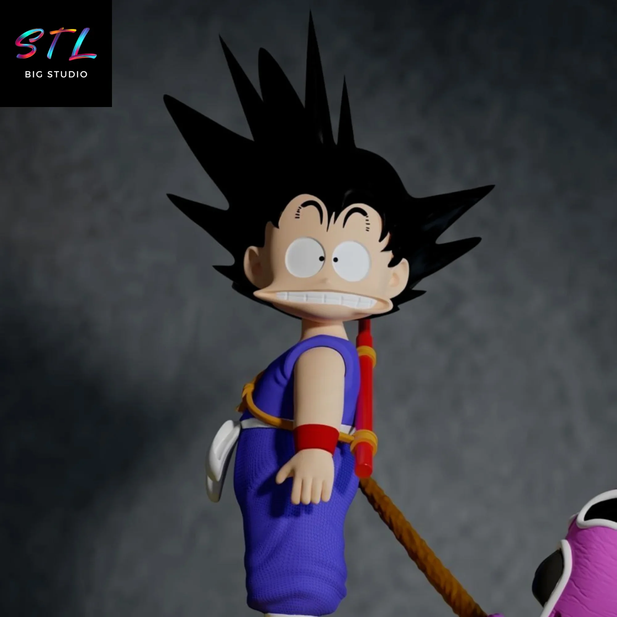 dragon ball stl goku y chichi para impresion 3d dragon ball stl goku y chichi para impresion 3d
