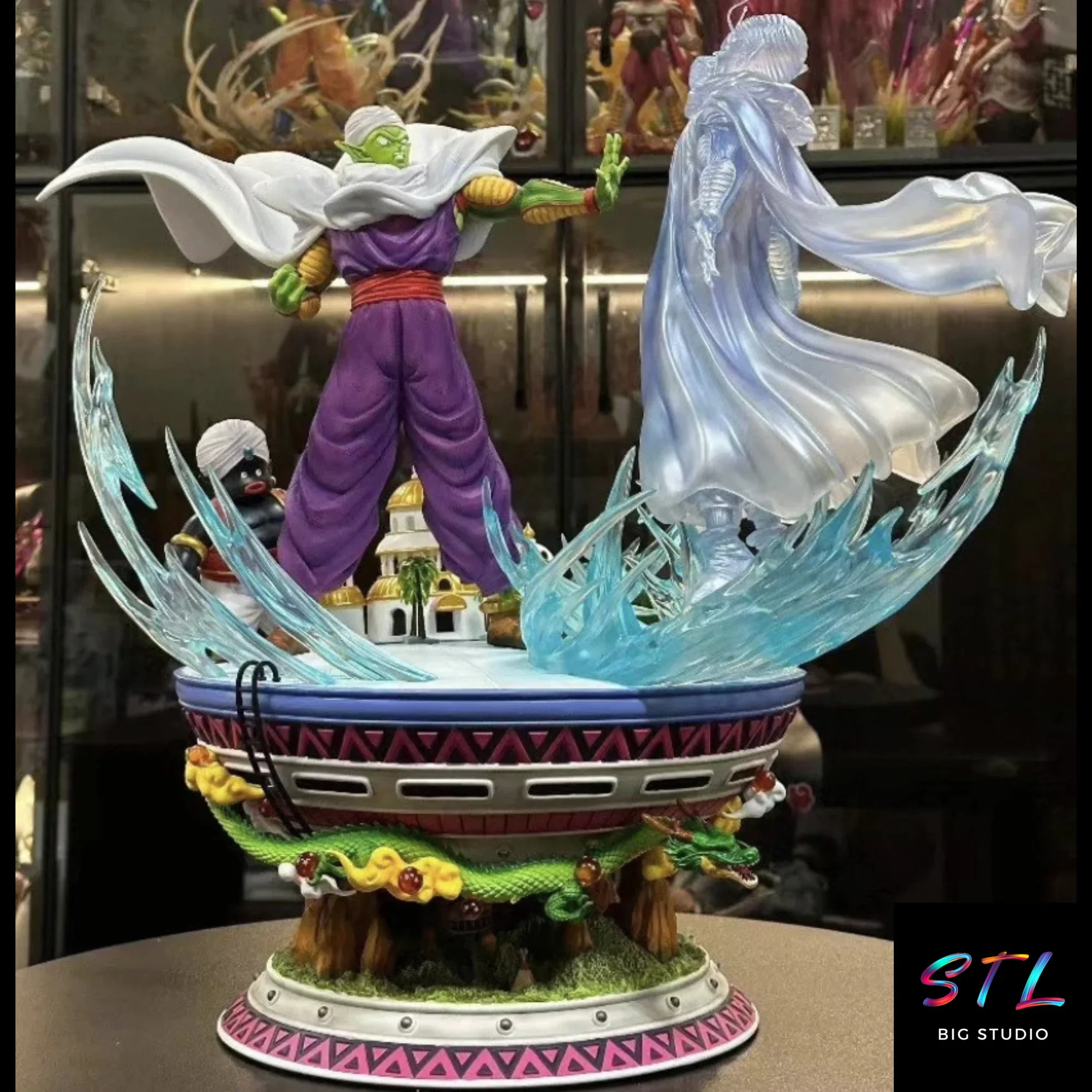 dragon ball stl piccolo y kami diorama impresion 3d dragon ball stl piccolo y kami diorama impresion 3d
