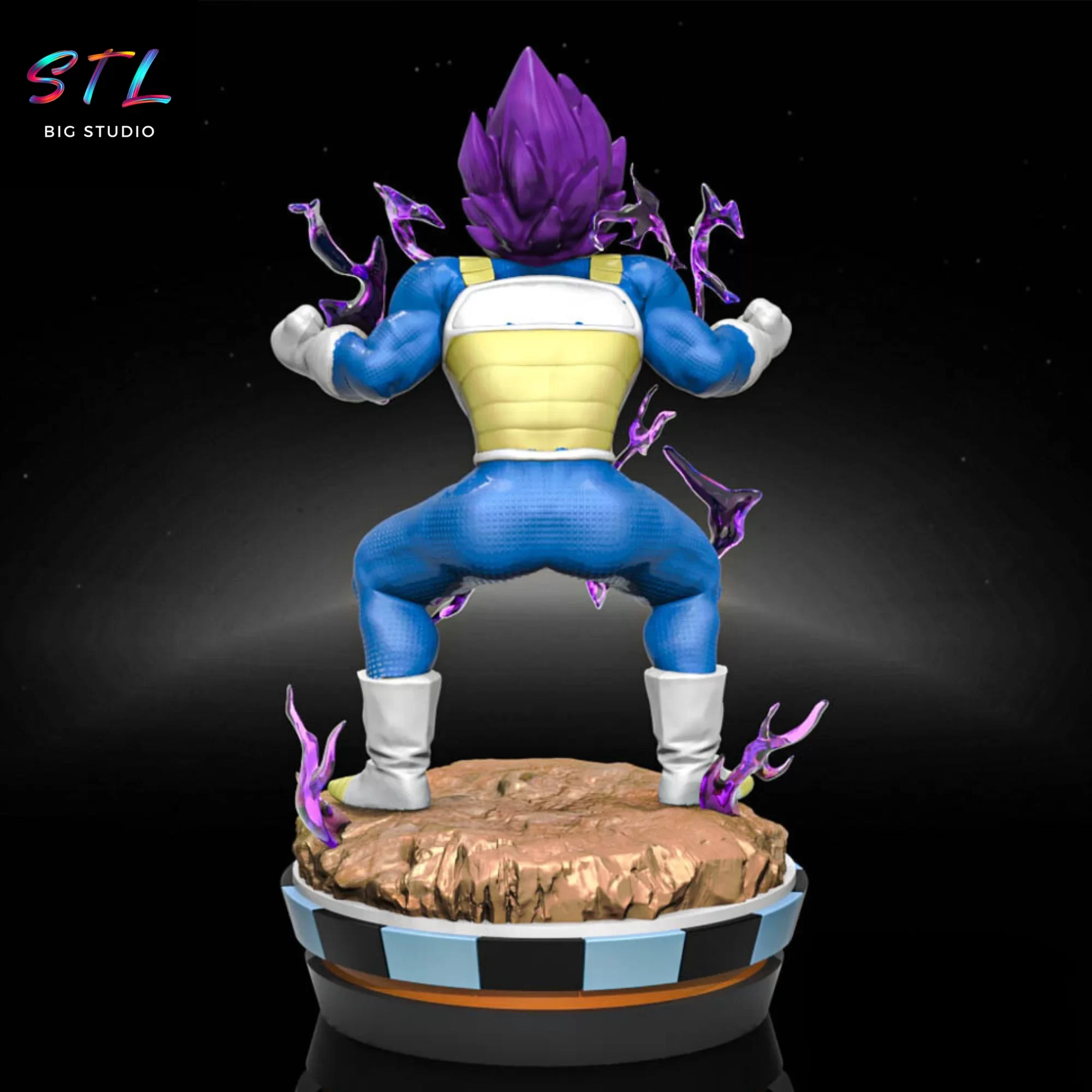 dragon ball stl vegeta ultra ego figura imprimir 3d dragon ball stl vegeta ultra ego figura imprimir 3d
