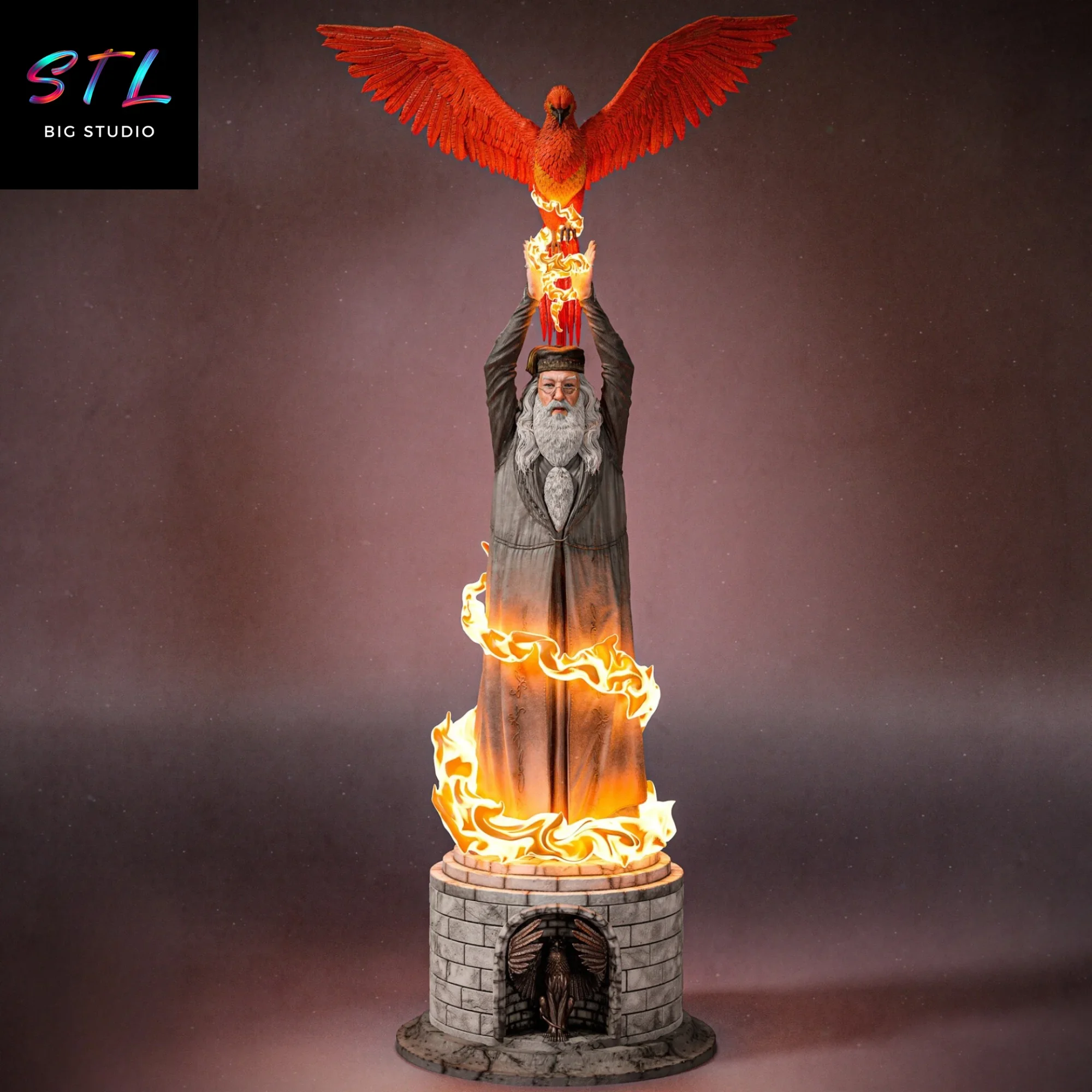 dumbledore stl harry potter para impresion 3d dumbledore stl harry potter para impresion 3d