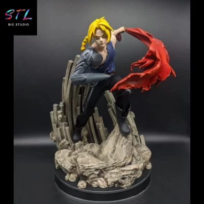 edward elric stl fullmetal alchemist diorama