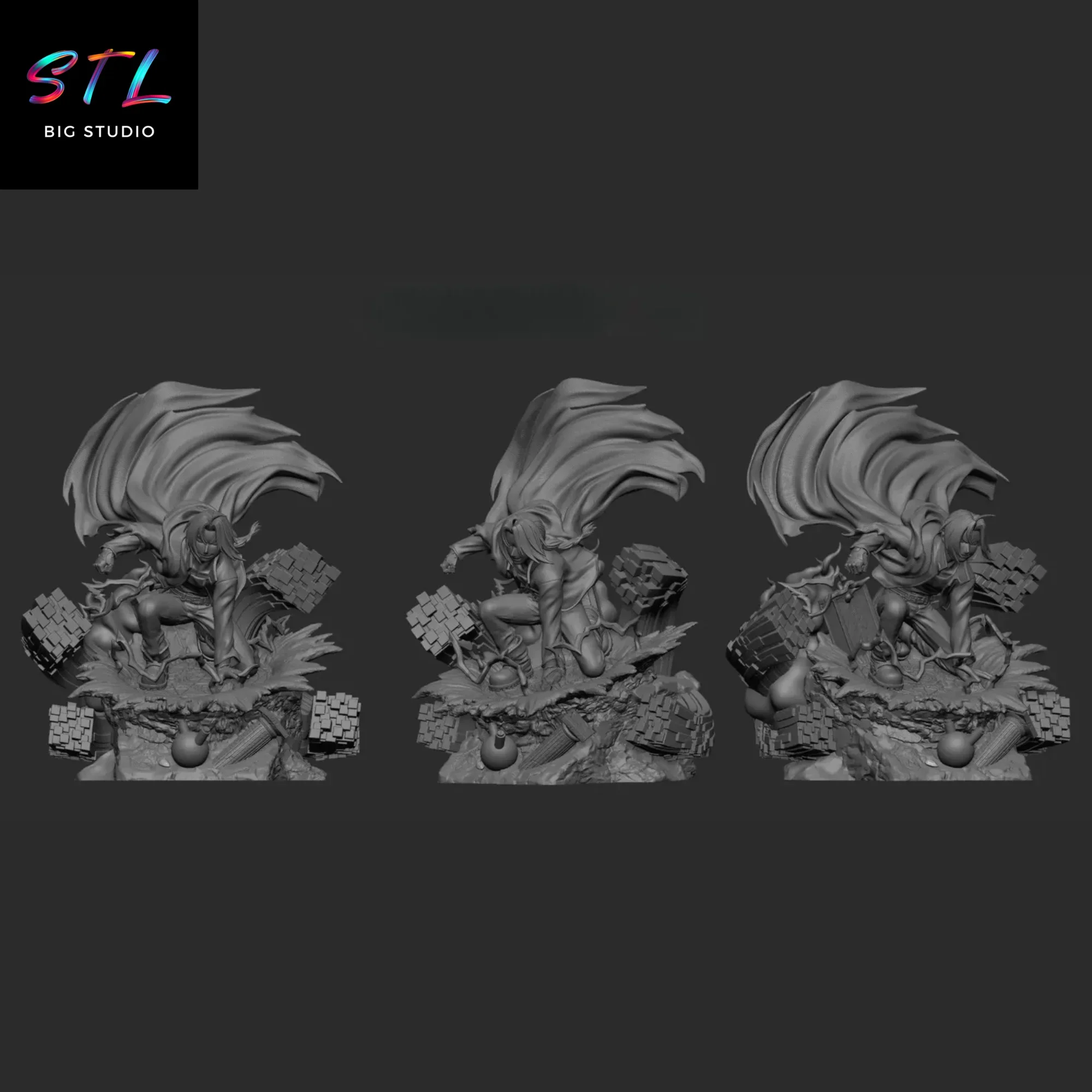 edward elric stl fullmetal alchemist el alquimista de acero impresion 3d edward elric stl fullmetal alchemist el alquimista de acero impresion 3d