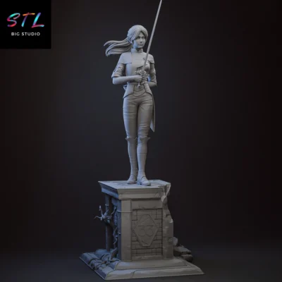 expedition 33 stl maelle clair obscur para impresion 3d