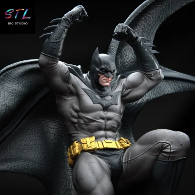 figura 3d batman para imprimir dc comics