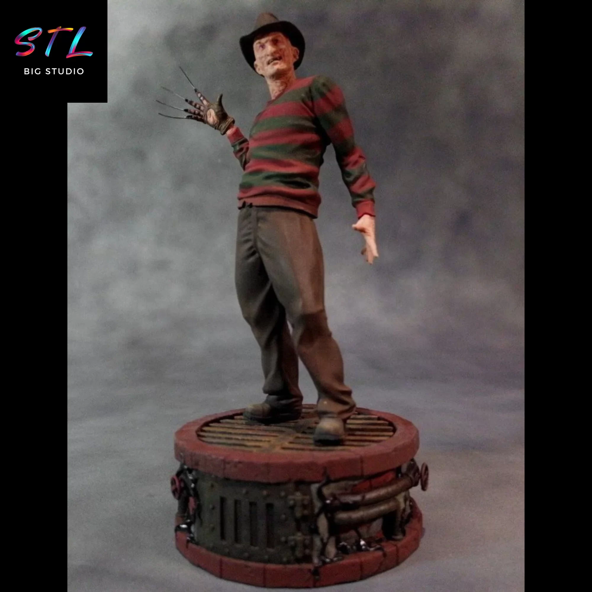 figura 3d freddy kruger stl para imprimir