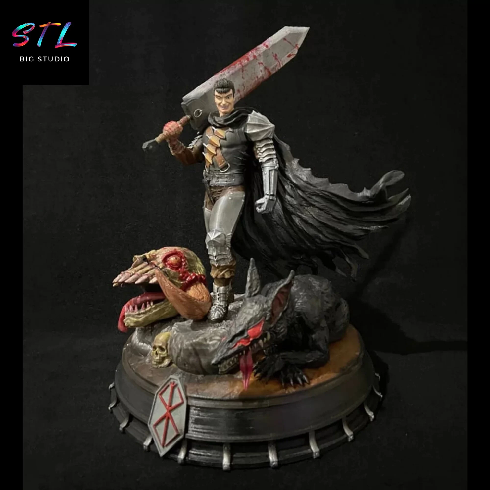 figura 3d guts berserk figura 3d guts berserk