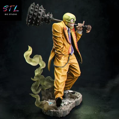 figura 3d la mascara stl para imprimir